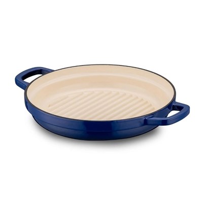 Emsan Fortino Cast Döküm Cream 4 Prç Tencere Seti Dark Blue