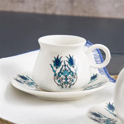 Karaca Bursa 90 Ml 6 Kişilik Kf, Mavi