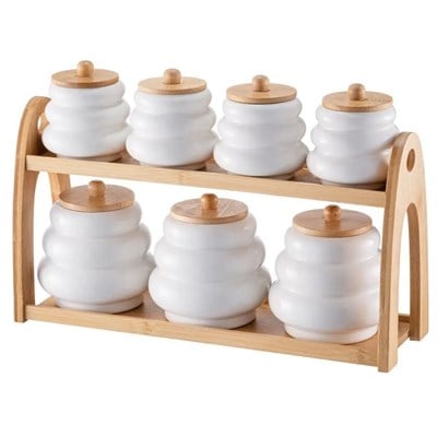 Emsan Honey Standlı  Baharat Takımı 7li