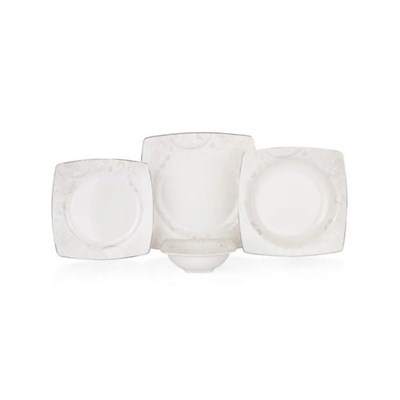 Schafer Gina Yemek Takımı 48 Parça-Platin01