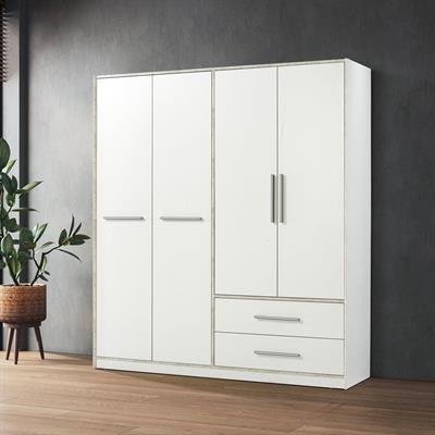 Vize Kristal 4 Kapılı Dolap