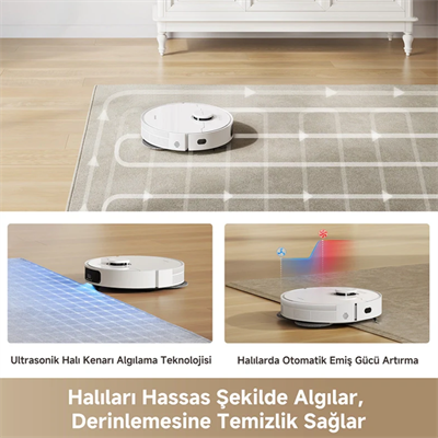 Dreame L40 Plus Çöp İstasyonlu Akıllı Robot Süpürge