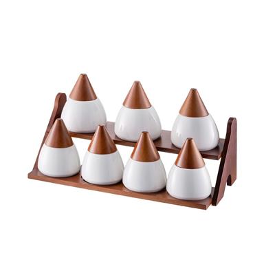 Emsan Tına Standlı  Baharat Takımı 7li