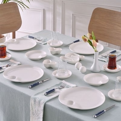 Karaca Stream Bone Salsa 26 Parça Kahvaltı Seti