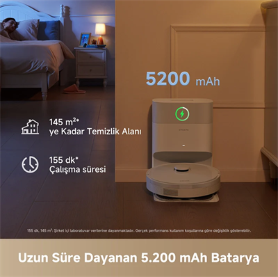 Dreame L40 Plus Çöp İstasyonlu Akıllı Robot Süpürge