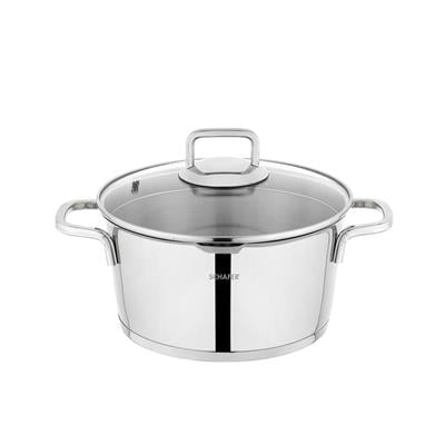 Schafer 1s6440-13002-ınx02 New Stahl Çelik Tencere Seti 8 Parça Inox