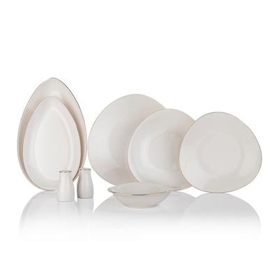 Schafer 1s1226-01001-alt01 Dina Altın 56 Prç Yemek Takımı