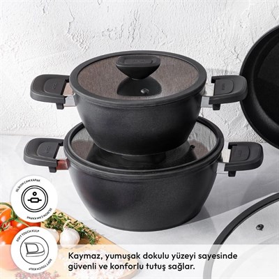 Emsan Dıamente 7 Parça Tencere Seti