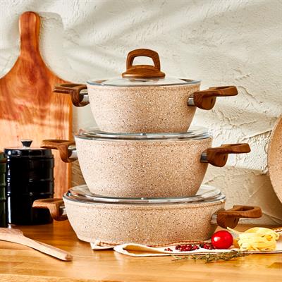 Emsan Royal Natural 7 Parça Tenc Seti