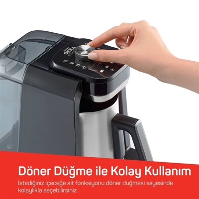 Arzum OK0036-0500 Rıch Pro Plus Türk Kahve Makinesi Krom