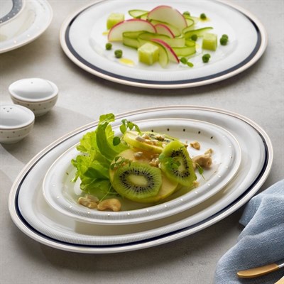 Schafer Superfine Bone Delicea Yemek Takımı 56 Parça-Gold