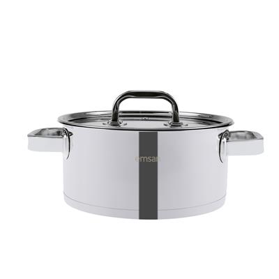 Emsan Mımosa 8 Prç Çelik Tenc Seti