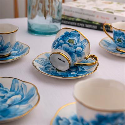 Emsan Dora 6 Kişilik Kahve Fincan Takımı 80ml