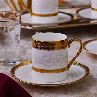 Karaca Royal Bone Charlotte, Beyaz Gold