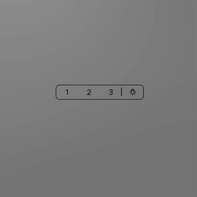 Profılo DVK6J479 Gri Ankastre Davlumbaz