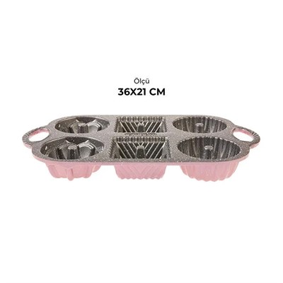 Emsan Grıss One&sıx Kek Kalıbı Pınk