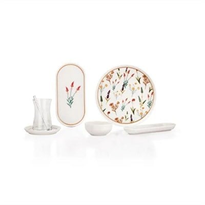 Schafer Evelynn Kahvaltı Takımı 32 Parça-Yeşil