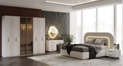 Marcastil Royal Yatak Odası Başlıklı MDF