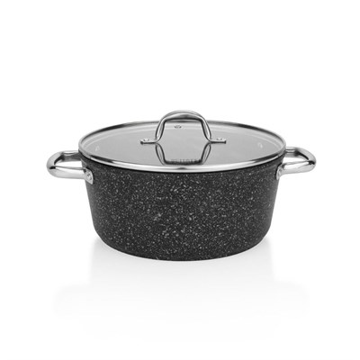 Schafer 1s4648-22005-siy01 Dark Millard Y.y Tencere Seti İnd 7 Prç Siyah