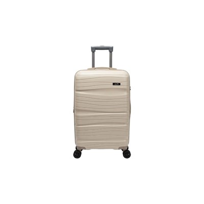 Alpa 951 4 Tekerlekli Silikon Valiz Çift Renkli  Küçük Boy