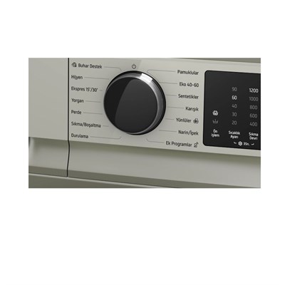 Profilo CGK242ZXTR 9 Kg 1200 Devir Inox Çamaşır Makinesi