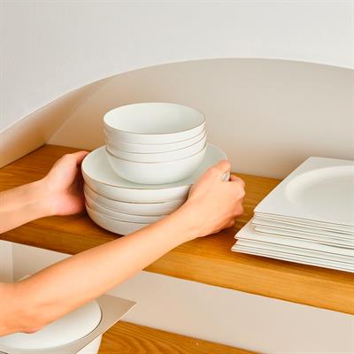 Karaca Fıne Pearl Extra Nısh Gold 62 Parça Yemek Takımı