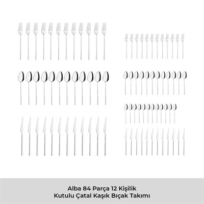 Emsan Çkb Alba 84 Prç Lüks Kutulu