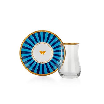 Schafer 1s5744-18001-aso01 Pırıl 6 Lı Cam Çay Seti 12 Parça Asorti