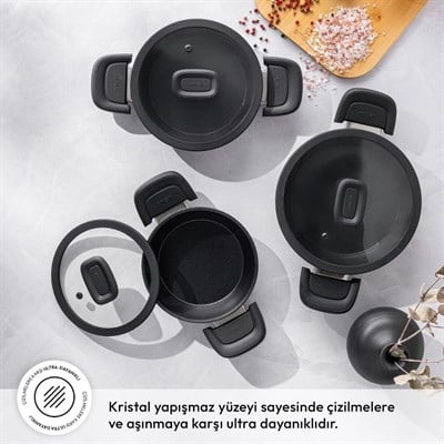 Emsan Dıamente 6 Parça Sahan Tencere Seti