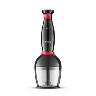 Homend Blender Set 1967H Siyah Kırmızı