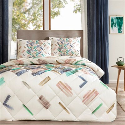 Taç Rance Rf Tk Yorgan Set Yeşil