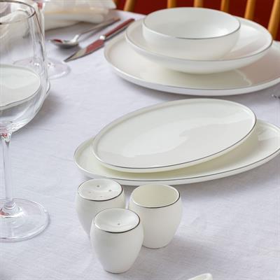 Emsan Fine Bone Freya Fd Platin Yuvarlak 60 Prç Yemek Takımı