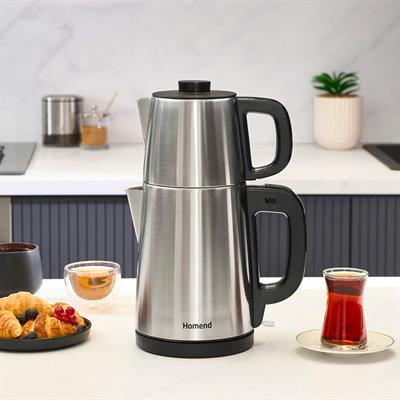 Homend Royaltea 1728H Inox Çay Makinesi