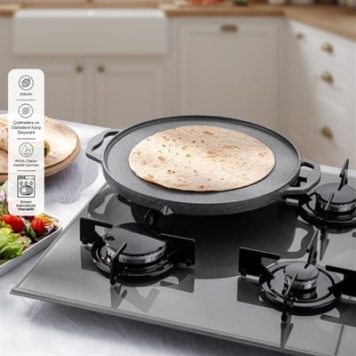 Emsan Stone Çift Taraflı Gözleme Tavası