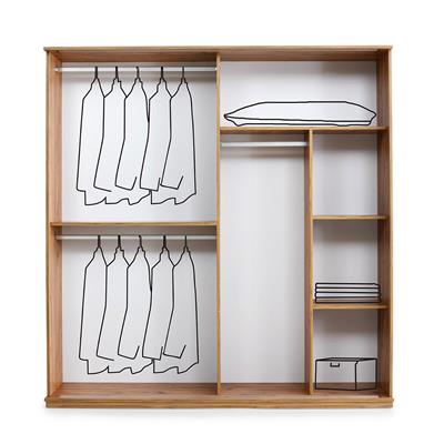 Vize Azra 200 Lük Sürgülü Dolap