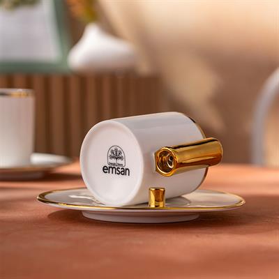 Emsan Ems Modern 80Ml 6Lı Kahve Fincan Takımı