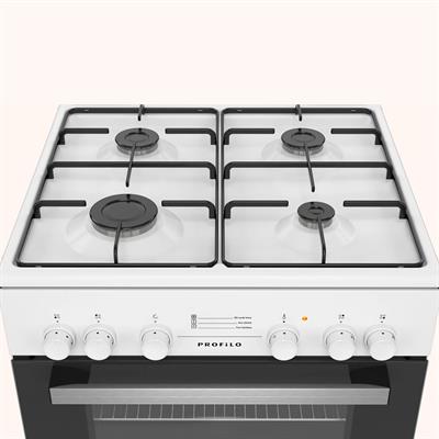 Profilo F0TSR13DBD Gazlı/Elektrikli Beyaz Solo Fırın