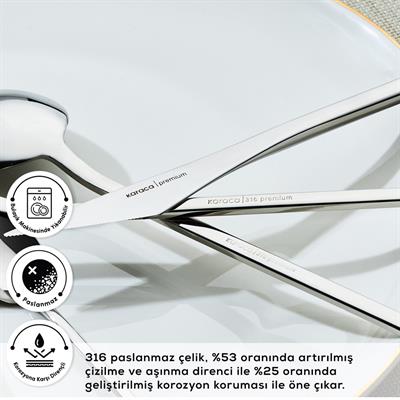 Karaca Look 84 Parça 316 Premıum Çkb Takımı