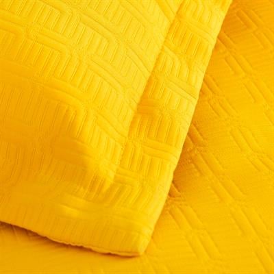 Karaca Cedrıc Sarı Çift Kişilik Yatak Örtüsü