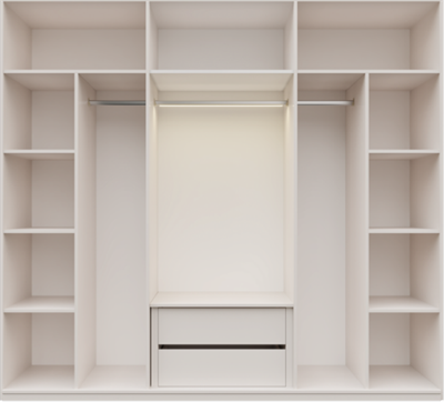 Marcastil Alya 6 Kapılı Dolap MDF