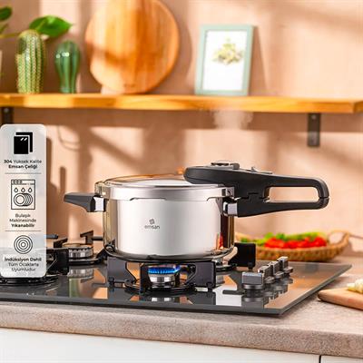 Emsan Fast Cooker Düdüklü Tencere 4 Lt