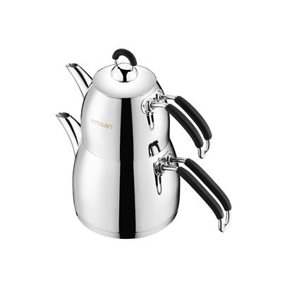 Emsan Mina Midi Çaydanlık Takımı Siyah