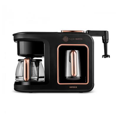 Karaca Hatır Plus Barista Steel 6 In 1 Konuşan Cezve Kahve Makinesi  Black Copper