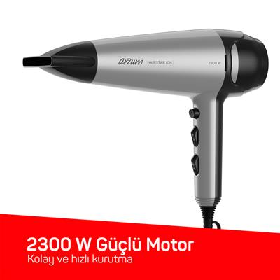 Arzum AR5119-17 Hairstar Ion Saç Kurutma Makinesi