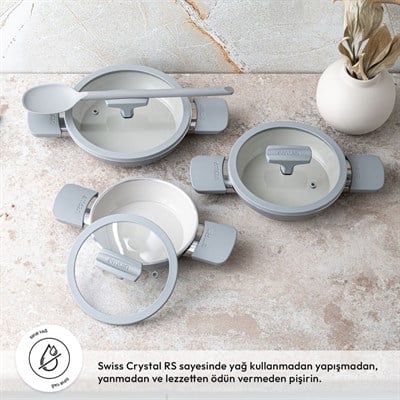 Emsan Swıss Rs 6 Parça Sahan Tencere Seti