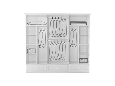 Vize Meridian 6 Kapılı Dolap