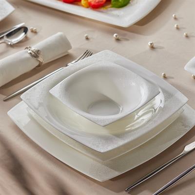 Karaca Fıne Pearl Helen 62 Prç Ym, Beyaz