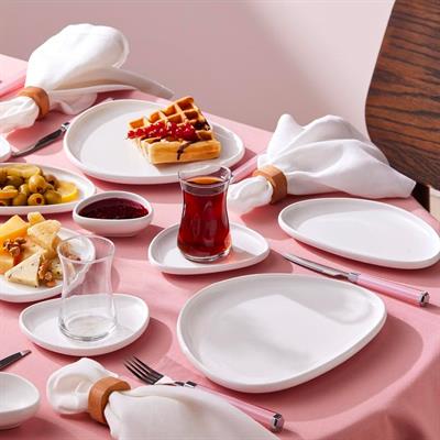 Karaca Mıranda Whıte 26 Prç Kahva, Beyaz