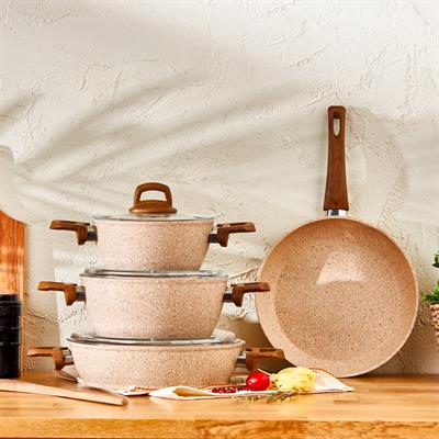 Emsan Royal Natural 7 Parça Tenc Seti