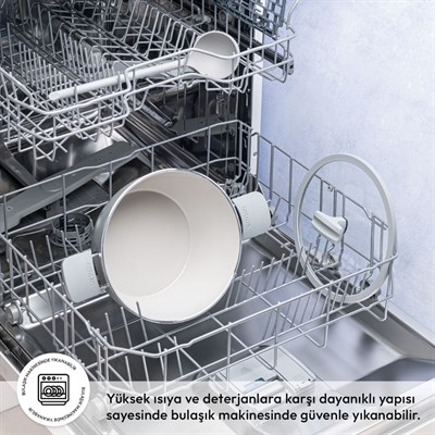 Emsan Swıss Rs 24 Cm Derin Tencere Gri